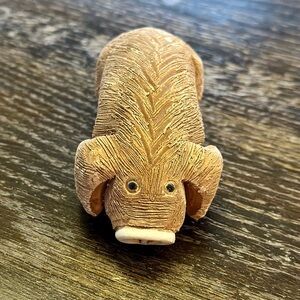Genuine Vintage Artesania Rinconada Handmade Ceramic Pig